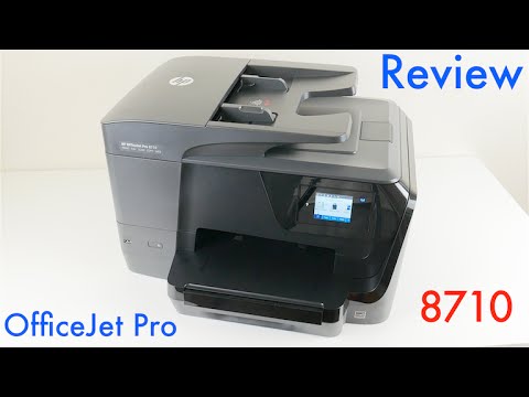HP OfficeJet Pro 8710: Impresora multifuncional de alta calidad