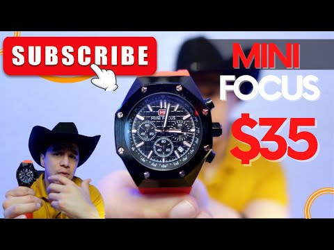 Reloj cuarzo mini Focus: estilo y precisión en un pequeño tamaño